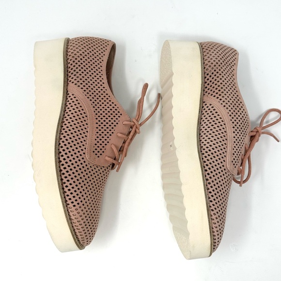 Vince Camuto Nillindie Women's Pink Platform Oxford Loafer - Picture 5 of 13